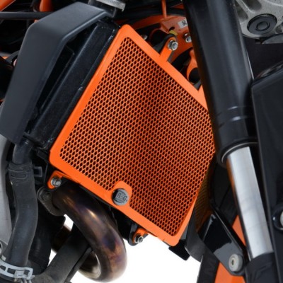 Ochranná mřížka chladiče, oranžová - KTM 125/200 Duke